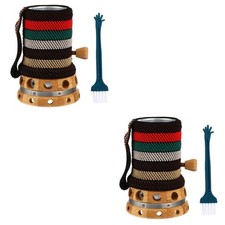  Set 2 Bruciatori Moxa Bambù