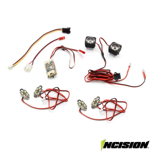 Set tre luci led serie - set,
