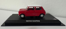Modellino auto Mini Cooper rossa - scala 1/43