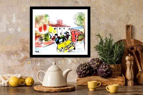 Quadro lupin fuga dalla - fuga,