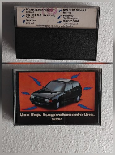 Musicassetta fiat uno - uno, rap