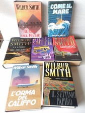 Lotto 7 Libri WILBUR SMITH 