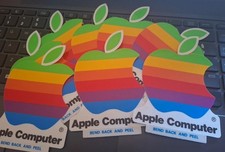 Lotto 8 Adesivi Apple Computer