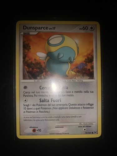 Platino dunsparce 127 carta - 73/127,