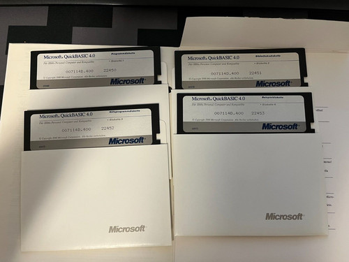 Microsoft quickbasic su - -,