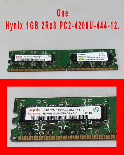 Memory stick hynix 1gb - memory,