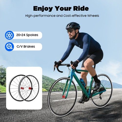 Set ruote bici strada - set,
