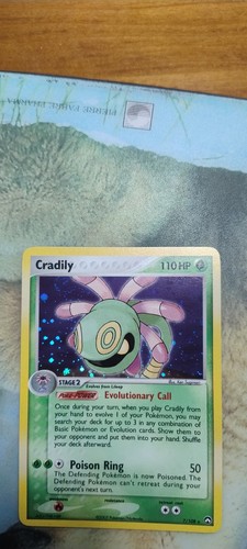 Cradily 108 holo - cradily, 7/108