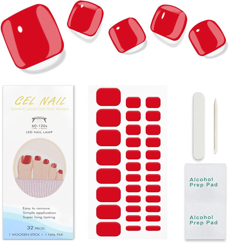 Unghie piedi gel adesive - piedi,