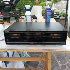 Vintage Doppia Piastra Sony TC W320 completamente Revisionata