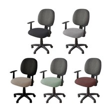 Copri sedia ufficio nero con