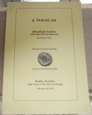 § Catalogo d'asta Tkalec 28/2/2013:monete antiche