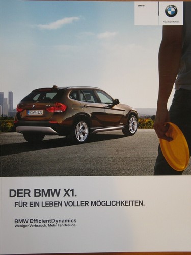 Brochure depliant bmw e84 - depliant,