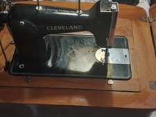 CLEVELAND Macchina da cucire PERFETTA PARI AL NUOVO anni 50/60 motoriz