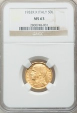 ITALIA, ORO 50 LIRE VITTORIO