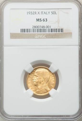 Italia oro lire vittorio - italia,,