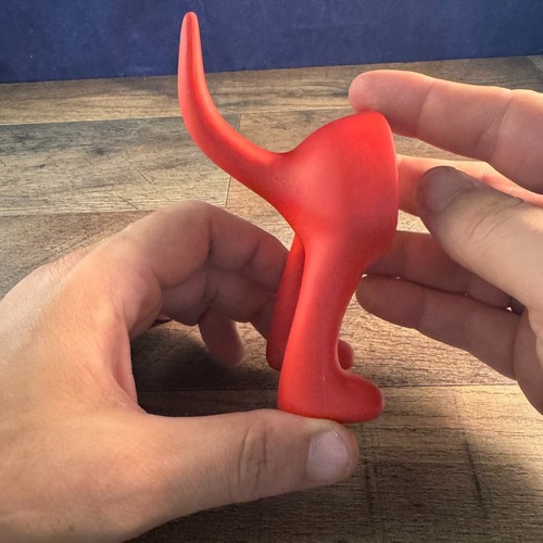 Gancio ikea cane rosso coda - gancio,