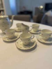 Richard Ginori Servizio Caffè porcellana fine anni 50