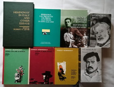 8 libri e saggi di e su Ernest Hemingway (Trevelyan Friuli Mondadori il bosco)