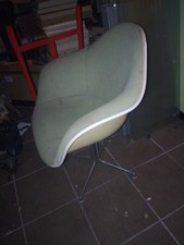 3 sedie Charles Ray Eames vintage design modernariato space age 1960 tulip chair