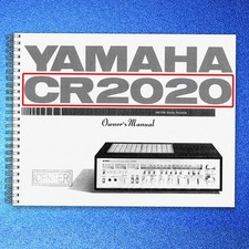 YAMAHA CR 2020 User Manual