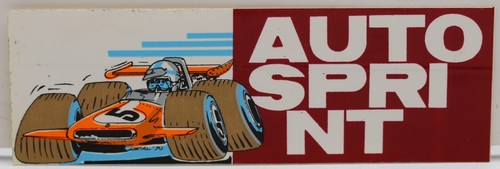 Adesivo auto sprint formula - auto,