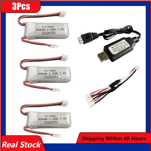 Batteria 4v 300mah 30c - li-po,