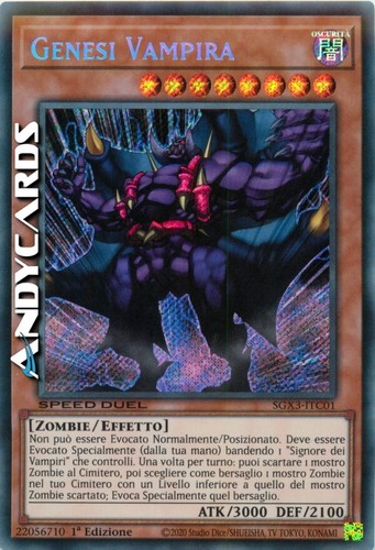 Genesi vampira - genesi, (speed