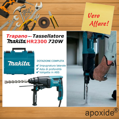 Makita hr2300 trapano - makita, hr2300•trapano