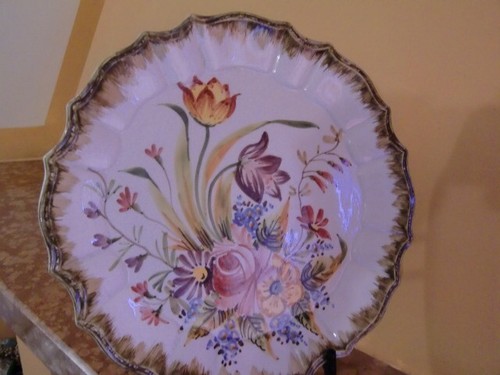 Piatto ceramica maiolica - piatto,