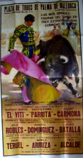 Plaza de Toros/Palma di Maiorca (Spagna) Corrida poster ricordo 1974