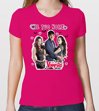 T-SHIRT SERIE CHICA VAMPIRO 2 MAX E DAISY NUOVA STAGIONE MONDO VAMPIRO CON NOME