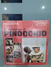 ALBUM FIGURINE PANINI LE AVVENTURE DI PINOCCHIO QUASI COMPLETO -11 FIGURINE 