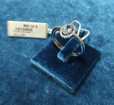 Anello Oro Bianco 18 kt con