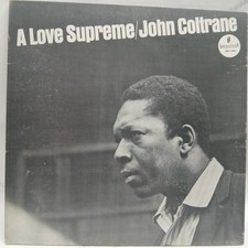 VINILE LP JOHN COLTRANE A LOVE SUPREME 1964 EDIZ. IMPULSE OTTIME CONDIZIONI
