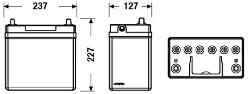 Batteria avviamento centra - batteria,