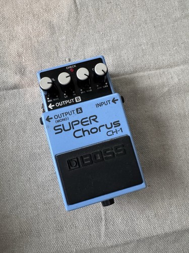 Boss super chorus pedale - boss, ch-1