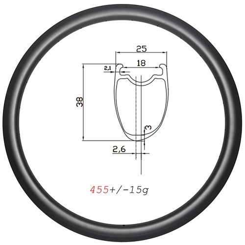 Cerchio carbonio 700c - carbonio,