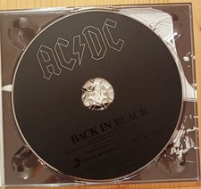 AC/DC - Back in black CD with booklet