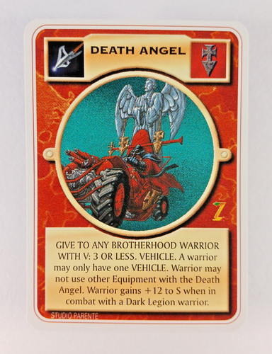 Carta death angel warzone - angel,