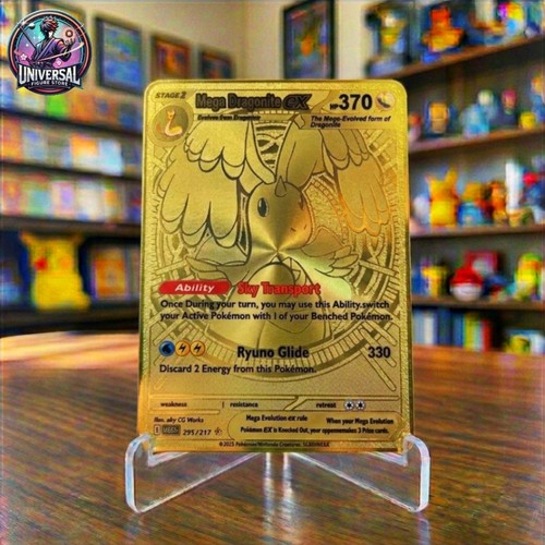 Pokemon mega dragonite - mega, gold