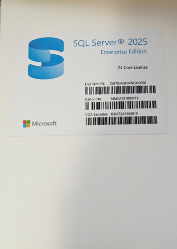 Microsoft sql server 2025 - sql,