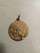Medaglia Ministro della Guerra Argento Placcata Oro 800 - 31 Grammi