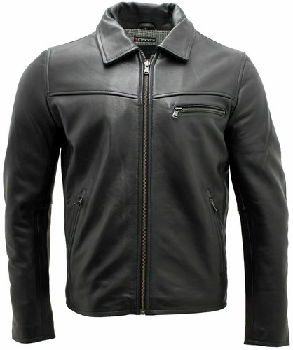 Giacca pelle nera smart da - giacca,