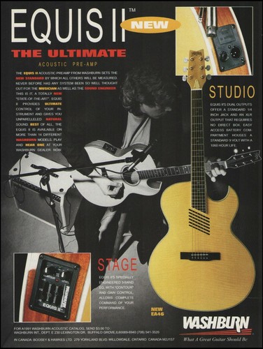 Pubblicità chitarra acustica