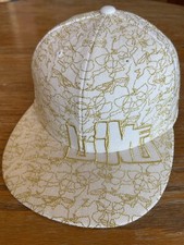 Rarissimo cappello da sci Line Skis K2 con filo oro motivo scimmia ripetuta 