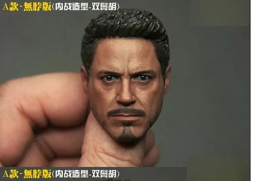Scultura testa collo tony - scultura,