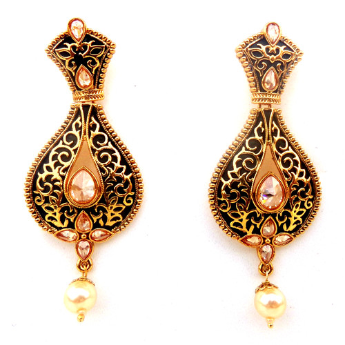 Set orecchini perle indiane