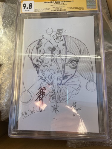 Deadpool batman schizzo - deadpool,