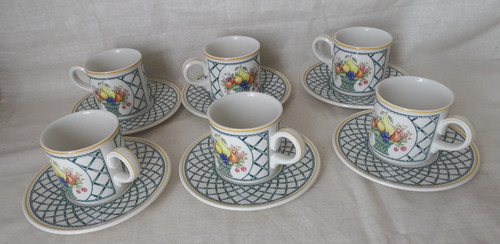 Lot tasses sous - de,